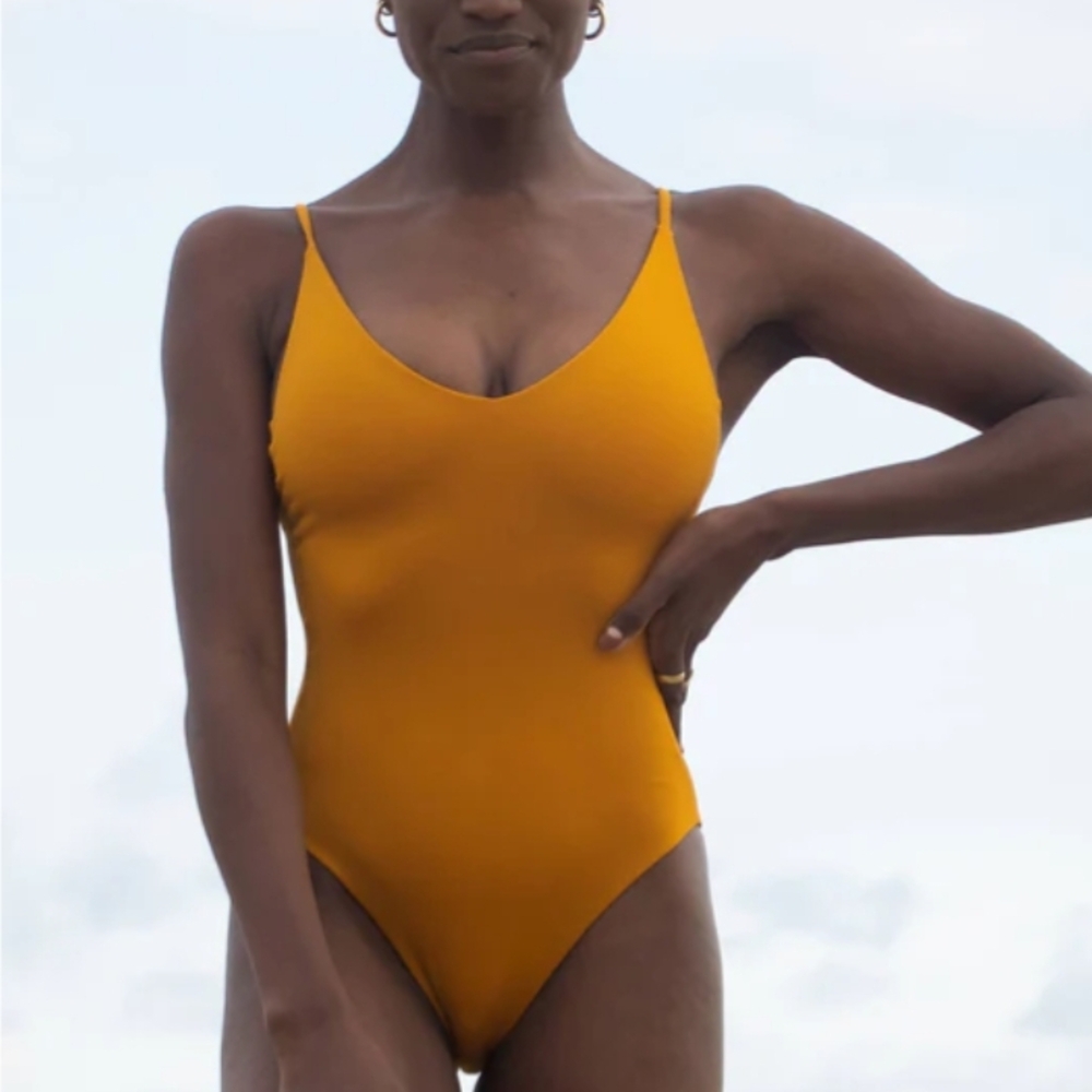 Left On Friday Yellow One Piece